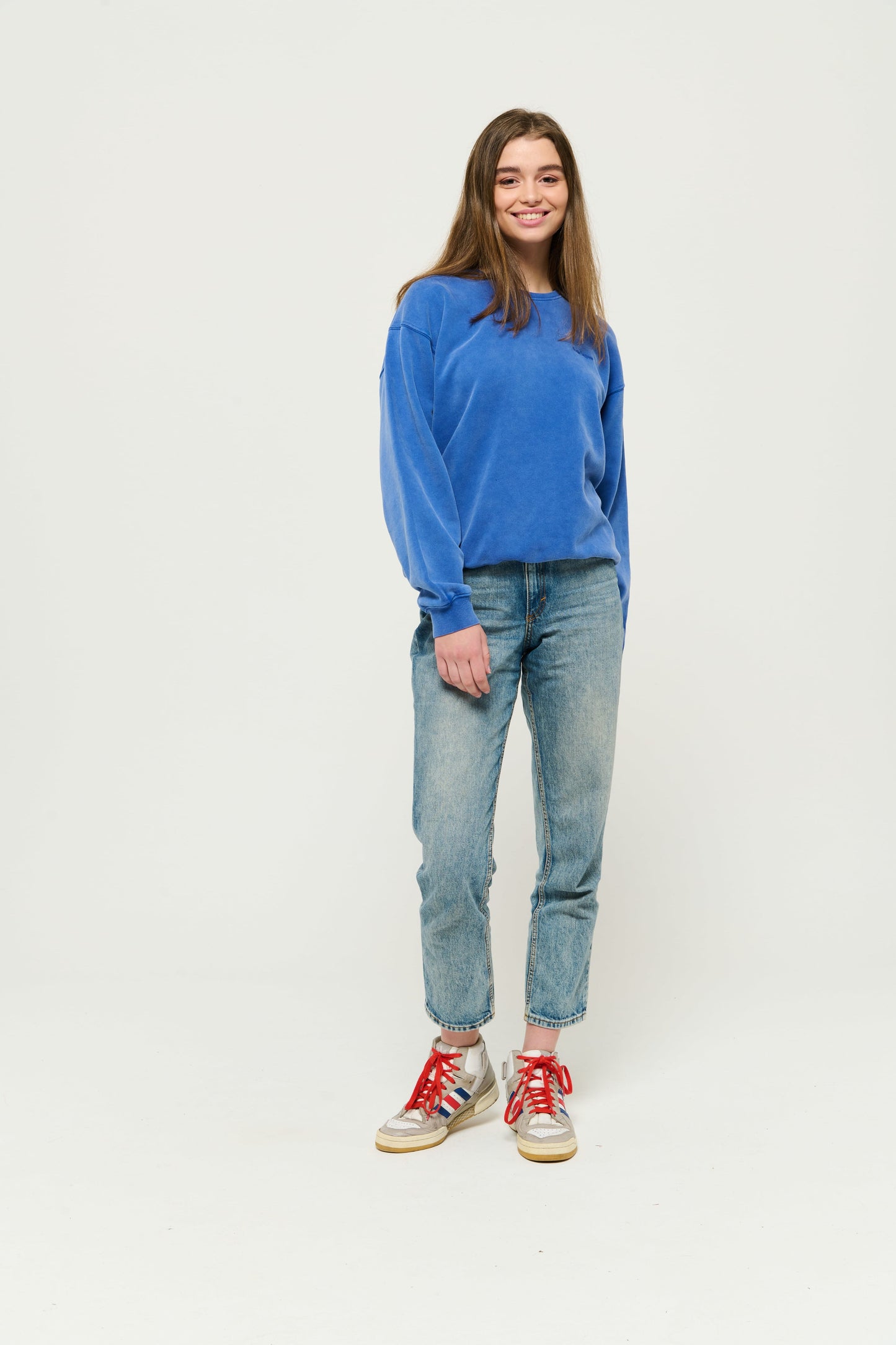 Manon Blue Sweatshirt